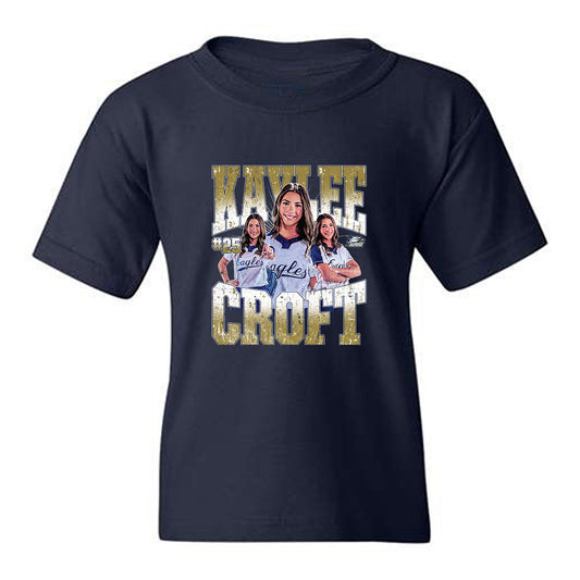 Georgia Southern - NCAA Softball : kaylee croft - Youth T-Shirt-0