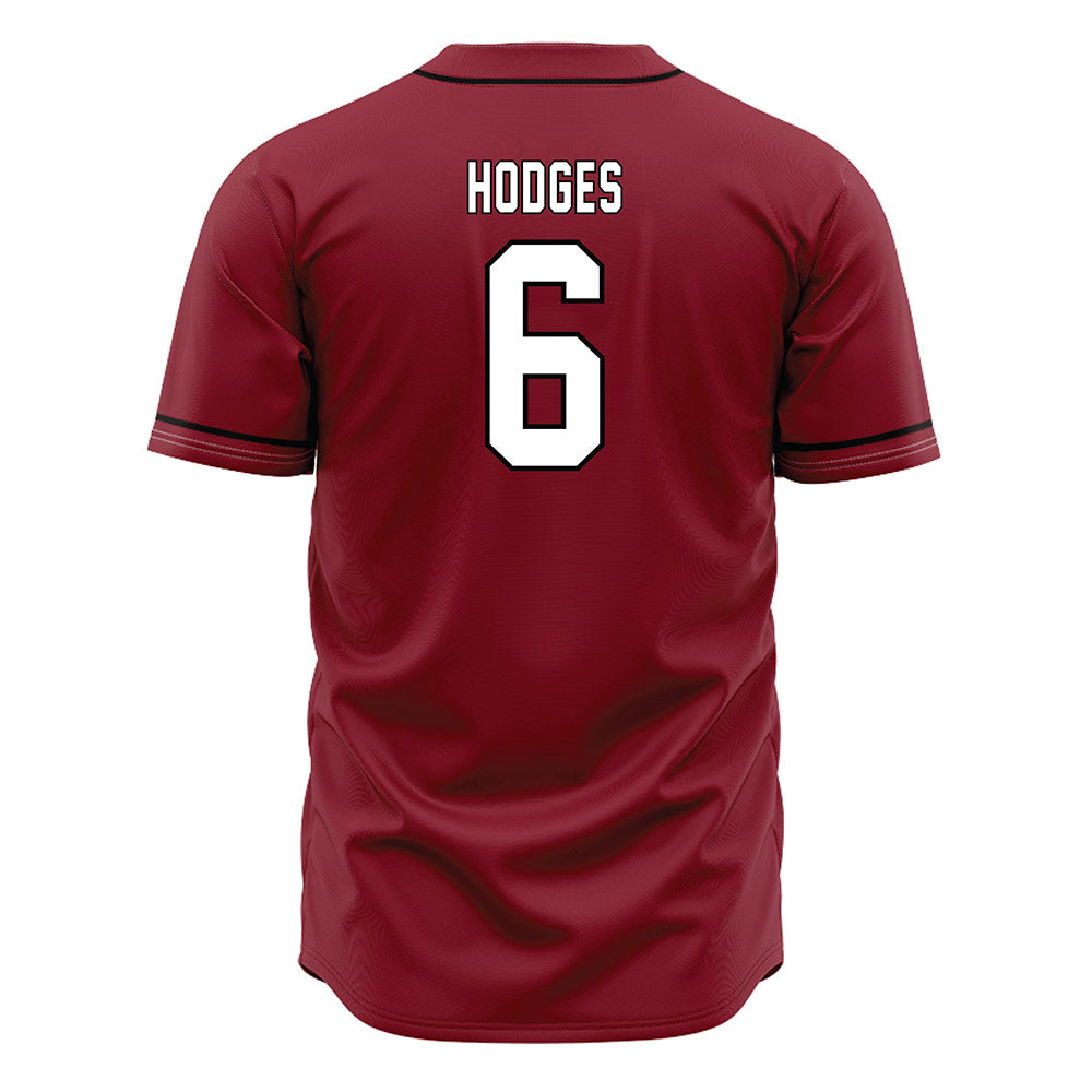 South Carolina - NCAA Baseball : Bradley Hodges - Garnet Jersey-1
