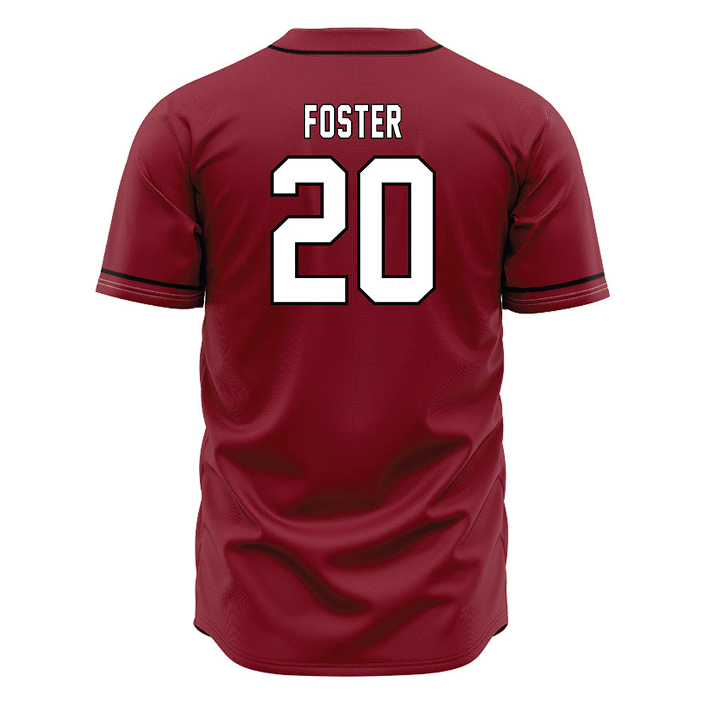 South Carolina - NCAA Baseball : Elijah Foster - Garnet Jersey-1