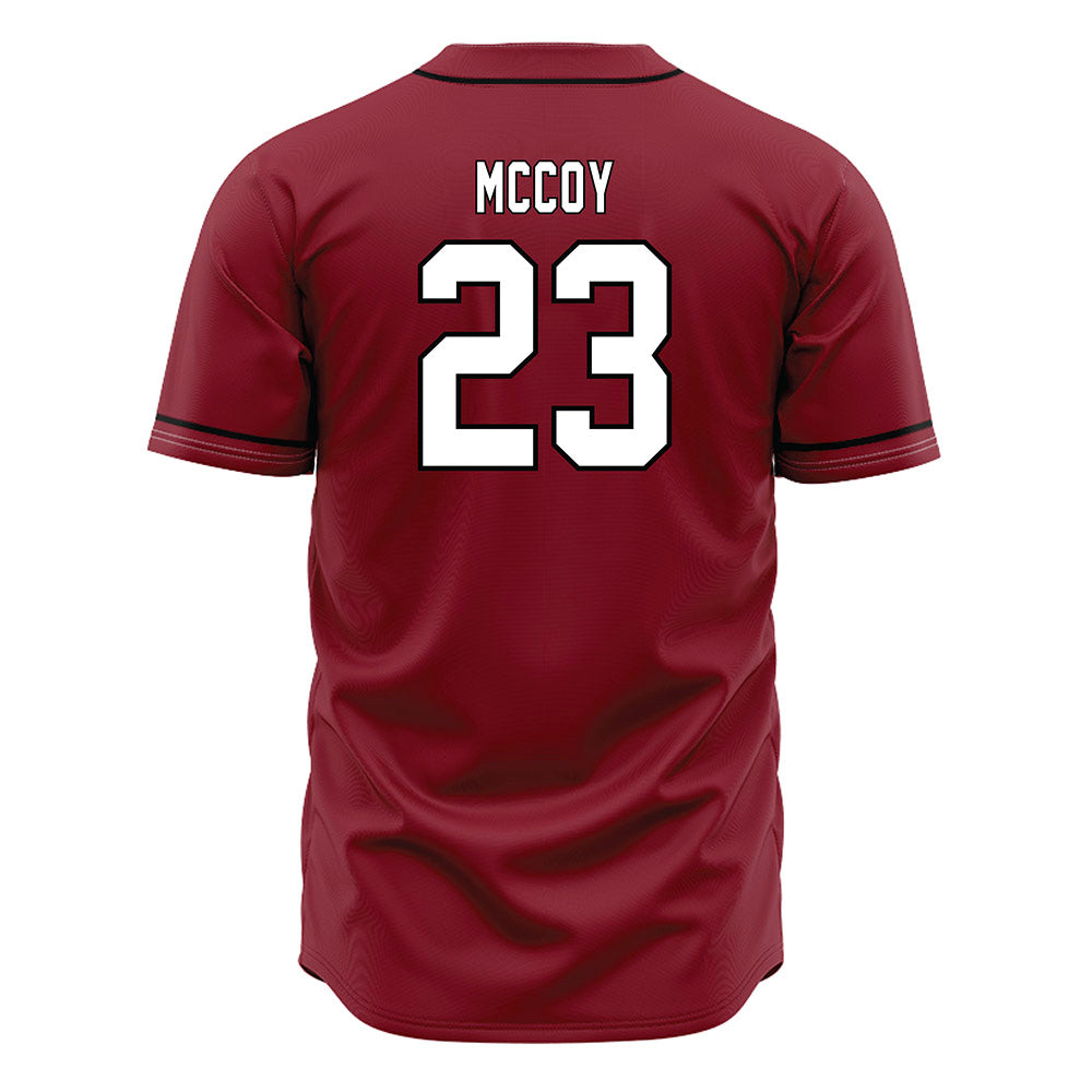South Carolina - NCAA Baseball : Jake McCoy - Garnet Jersey-1