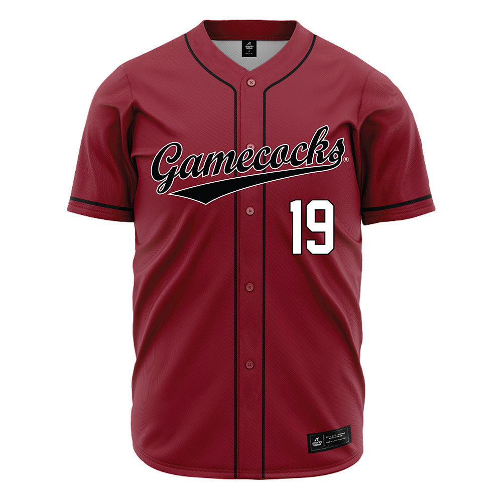 South Carolina - NCAA Baseball : KJ Scobey - Garnet Jersey-0