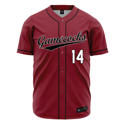 South Carolina - NCAA Baseball : Caleb Hoover - Garnet Jersey-0