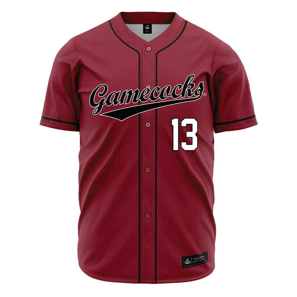 South Carolina - NCAA Baseball : Amp Phillips - Garnet Jersey-0