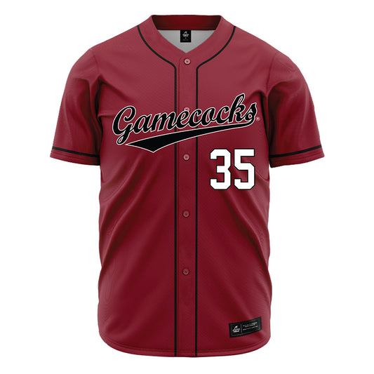 South Carolina - NCAA Baseball : Logan Prisco - Garnet Jersey-0