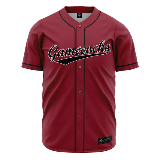 South Carolina - NCAA Baseball : Ethan Bass - Garnet Jersey-0