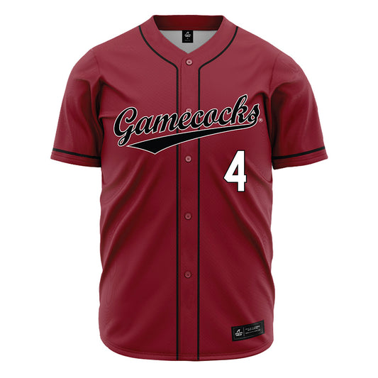 South Carolina - NCAA Baseball : Erik Parker - Garnet Jersey-0