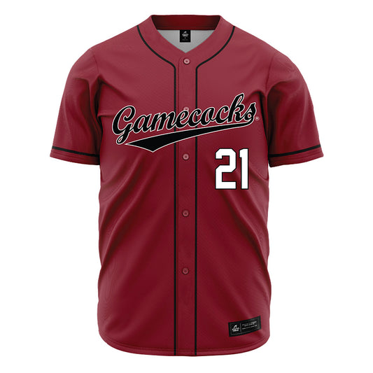 South Carolina - NCAA Baseball : Jake Randolph - Garnet Jersey-0