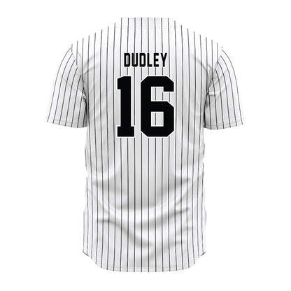 South Carolina - NCAA Baseball : Patrick Dudley - Pinstripe Jersey-1