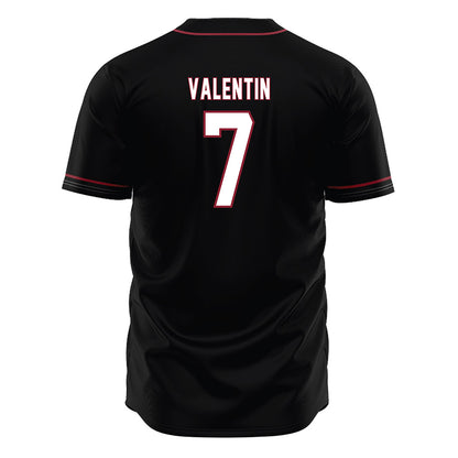 South Carolina - NCAA Baseball : Alex Valentin - Black Jersey-1