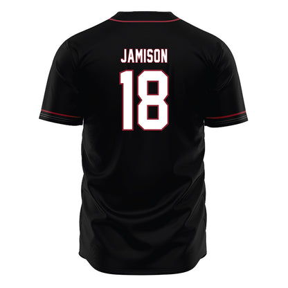 South Carolina - NCAA Baseball : Aaron Jamison - Black Jersey-1