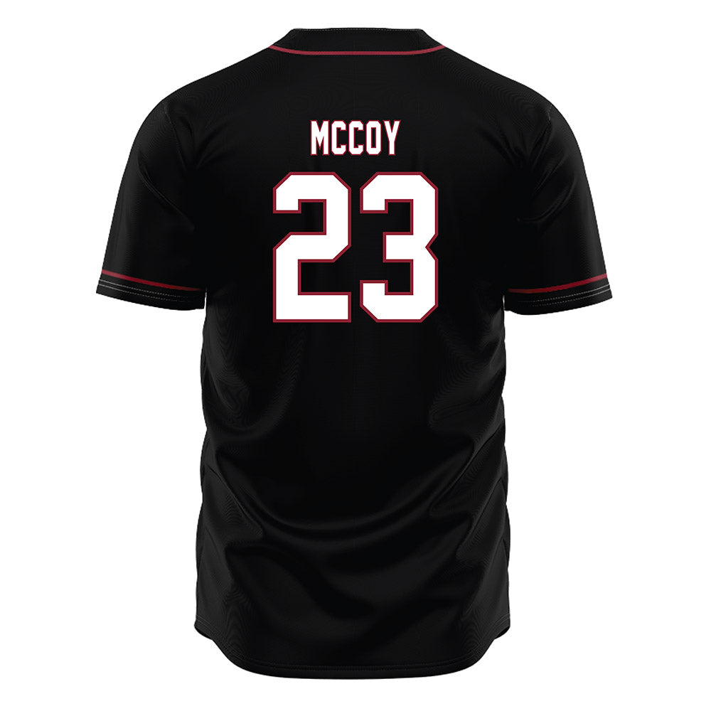 South Carolina - NCAA Baseball : Jake McCoy - Black Jersey-1