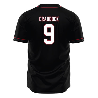 South Carolina - NCAA Baseball : Will Craddock - Black Jersey-1