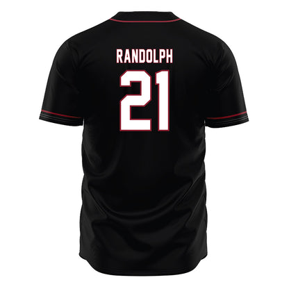 South Carolina - NCAA Baseball : Jake Randolph - Black Jersey-1