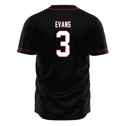 South Carolina - NCAA Baseball : Patrick Evans - Black Jersey-1