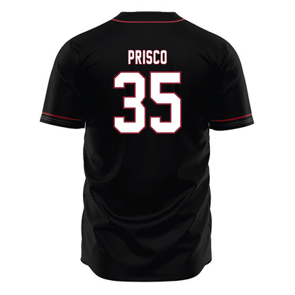 South Carolina - NCAA Baseball : Logan Prisco - Black Jersey-1