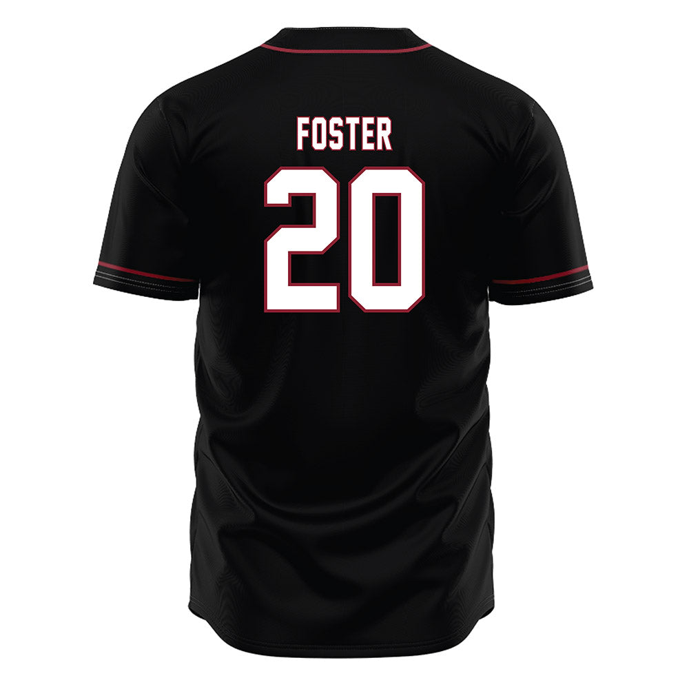 South Carolina - NCAA Baseball : Elijah Foster - Black Jersey-1