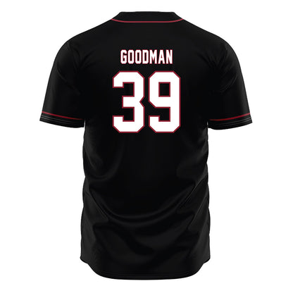 South Carolina - NCAA Baseball : Riley Goodman - Black Jersey-1