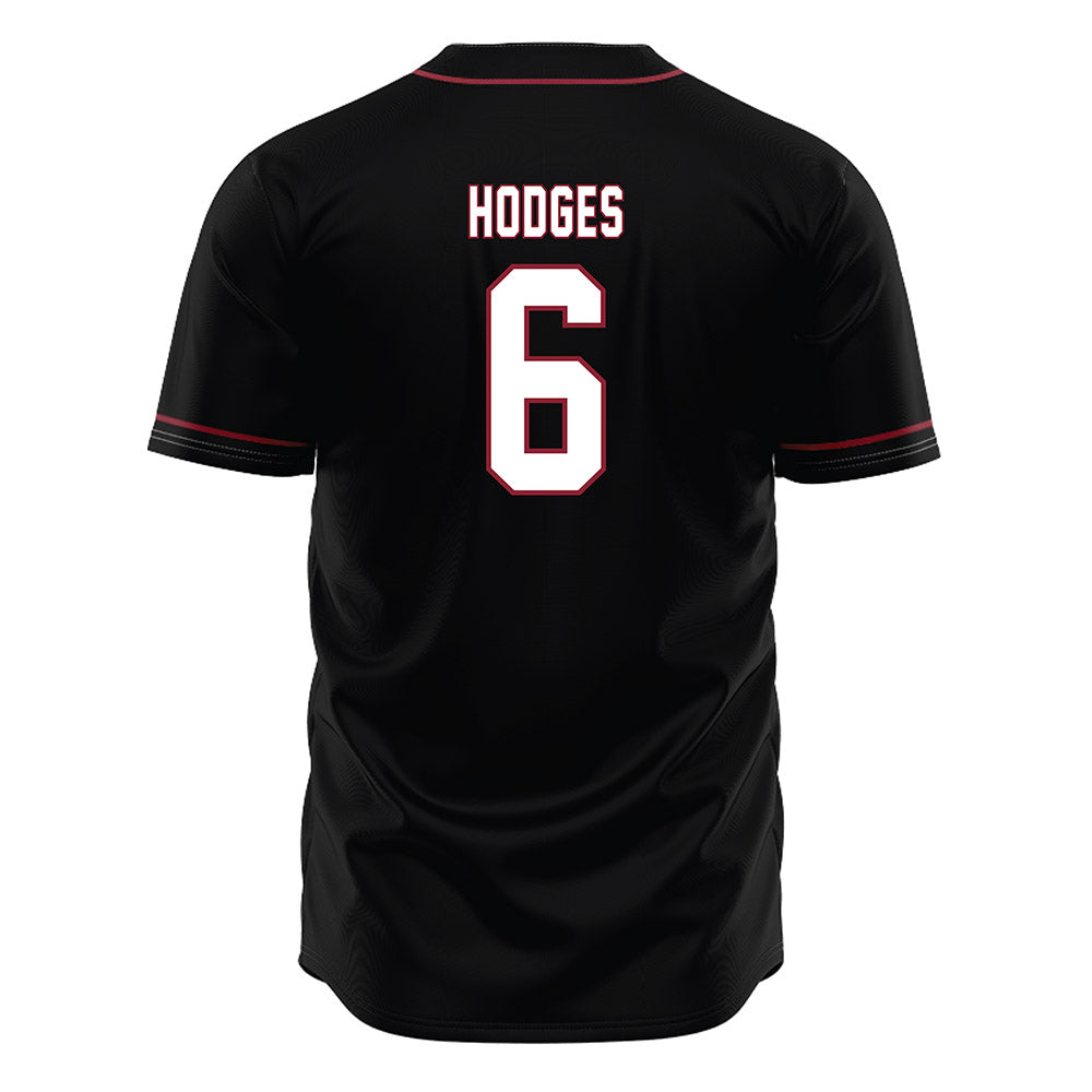 South Carolina - NCAA Baseball : Bradley Hodges - Black Jersey-1