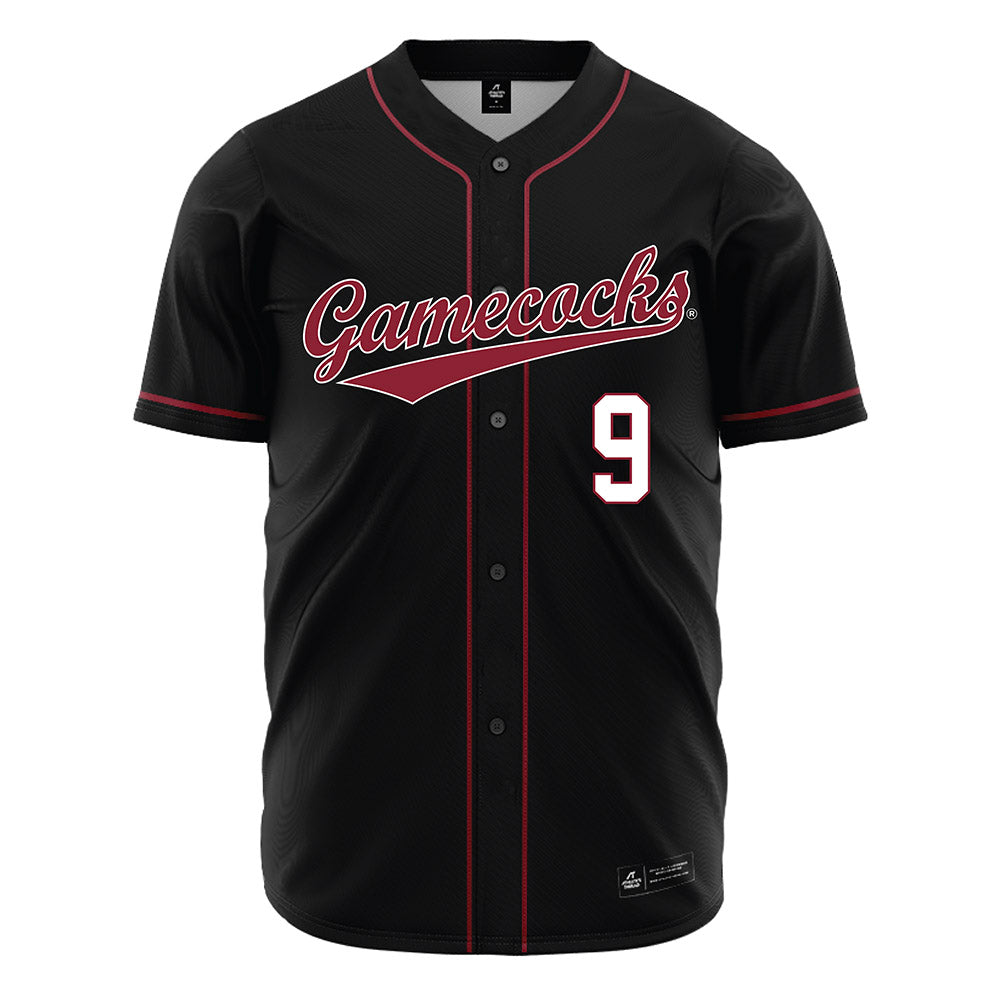 South Carolina - NCAA Baseball : Will Craddock - Black Jersey-0