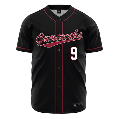 South Carolina - NCAA Baseball : Will Craddock - Black Jersey-0