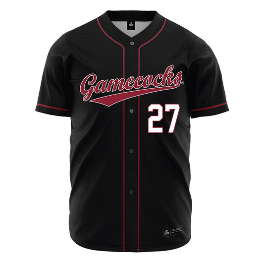 South Carolina - NCAA Baseball : Miles Keogh - Black Jersey-0