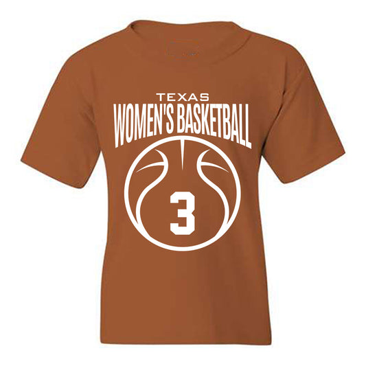 Texas - NCAA Women's Basketball : Brihanna Crittendon - Sports Shersey Youth T-Shirt-0