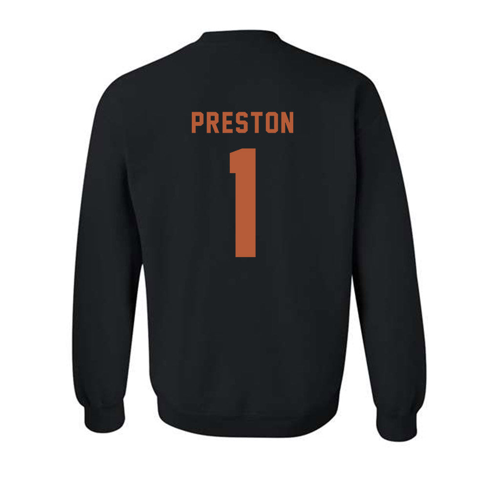 Texas - NCAA Women's Basketball : Bryanna Preston - Classic Shersey Crewneck Sweatshirt-1