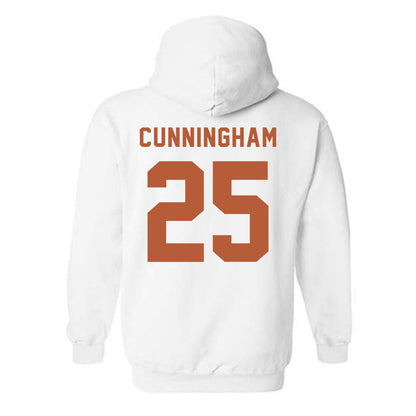 Texas - NCAA Women's Basketball : Breya Cunningham - Classic Shersey Hooded Sweatshirt-1