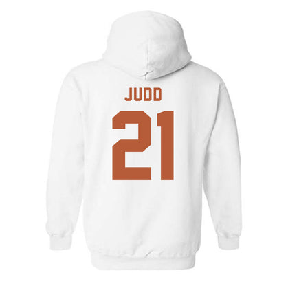 Texas - NCAA Women's Basketball : Ashton Judd - Classic Shersey Hooded Sweatshirt-1