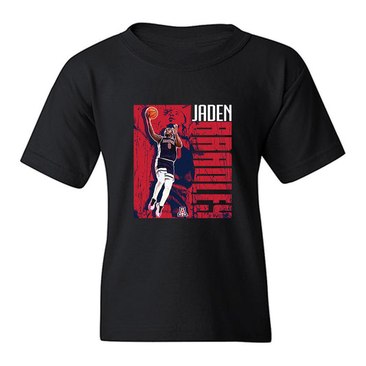 Arizona - NCAA Men's Basketball : Jaden Bradley - Collage Youth T-Shirt-0