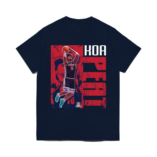Arizona - NCAA Men's Basketball : Koa Peat - Collage Comfort Colors T-Shirt-0