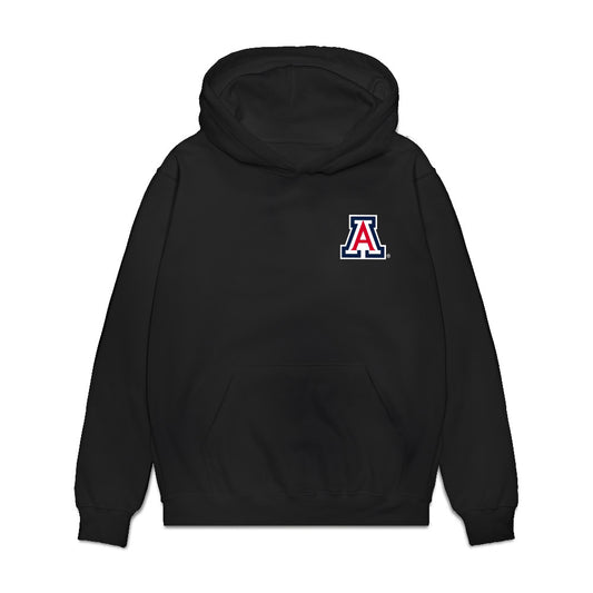 Arizona - NCAA Men's Basketball : Koa Peat - Collage Premium Hooded Sweatshirt-0