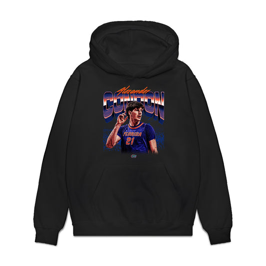 Florida - NCAA Men's Basketball : Alex Condon - Collage Premium Hooded Sweatshirt-0