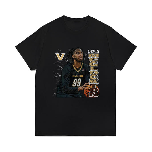 Vanderbilt - NCAA Men's Basketball : Devin Mcglockton - Collage Comfort Colors T-Shirt-0