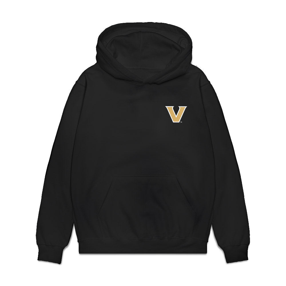 Vanderbilt - NCAA Men's Basketball : Devin Mcglockton - Collage Premium Hooded Sweatshirt-0