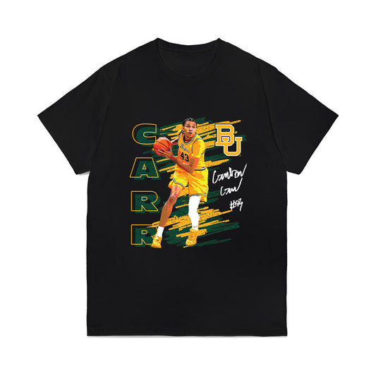 Baylor - NCAA Men's Basketball : Cameron Carr - Collage Comfort Colors T-Shirt-0