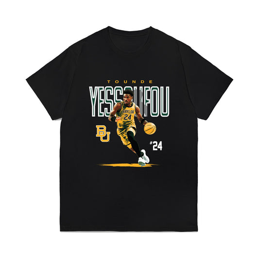 Baylor - NCAA Men's Basketball : Tounde Yessoufou - Collage Comfort Colors T-Shirt-0