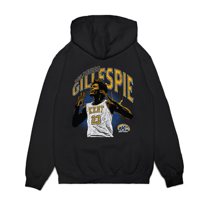 Kent State - NCAA Men's Basketball : Delrecco Gillespie - Collage Premium Hooded Sweatshirt-1