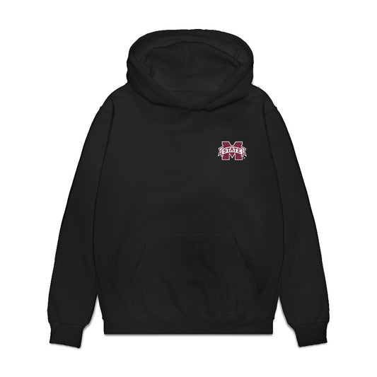 Mississippi State - NCAA Men's Basketball : Josh Hubbard - Collage Premium Hooded Sweatshirt-0