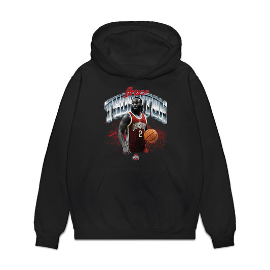 Ohio State - NCAA Men's Basketball : Bruce Thornton - Collage Premium Hooded Sweatshirt-0