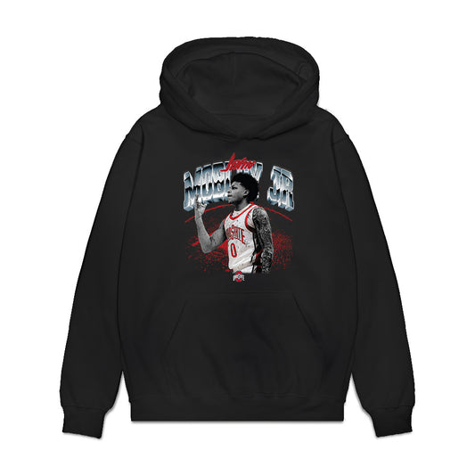 Ohio State - NCAA Men's Basketball : John Mobley Jr - Premium Hooded Sweatshirt-0