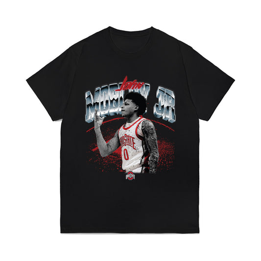 Ohio State - NCAA Men's Basketball : John Mobley Jr - Comfort Colors T-Shirt-0