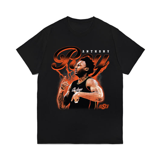 Oklahoma State - NCAA Men's Basketball : Anthony Roy - Collage Comfort Colors T-Shirt-0