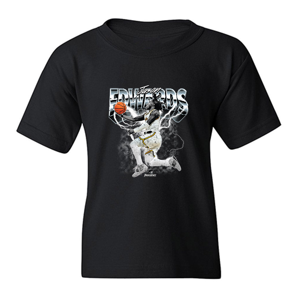 Providence - NCAA Men's Basketball : Jason Edwards - Collage Youth T-Shirt-0