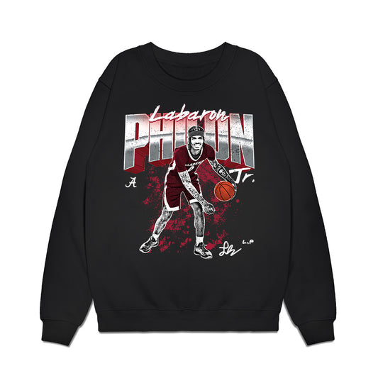 Alabama - NCAA Men's Basketball : Labaron Philon Jr. - Collage Premium Crewneck Sweatshirt-0