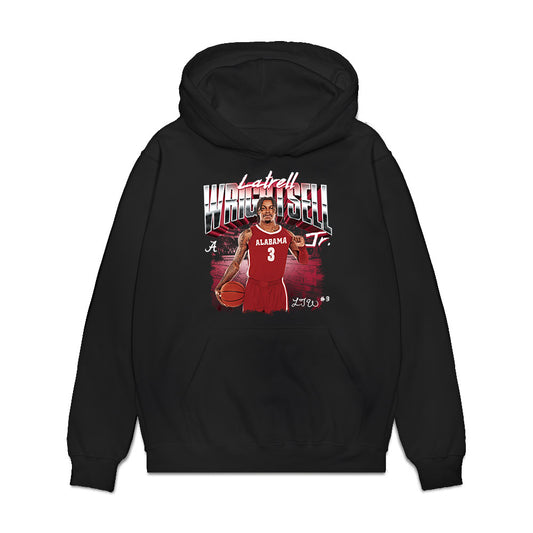 Alabama - NCAA Men's Basketball : Latrell Wrightsell Jr. - Collage Premium Hooded Sweatshirt-0