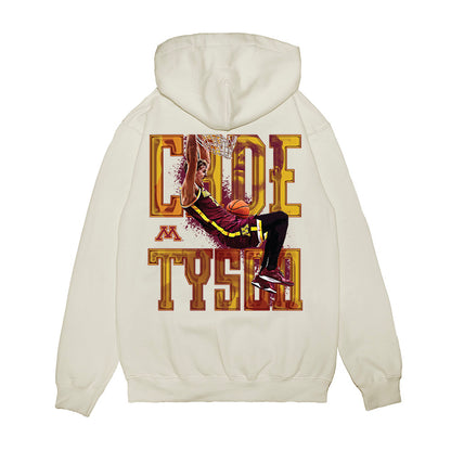 Minnesota - NCAA Men's Basketball : Cade Tyson - Collage Premium Hooded Sweatshirt-1
