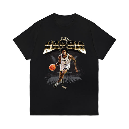 Wake Forest - NCAA Men's Basketball : Juke Harris - Collage Comfort Colors T-Shirt-0
