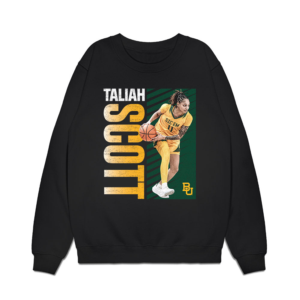 Baylor - NCAA Women's Basketball : Taliah Scott - Collage Premium Crewneck Sweatshirt-0