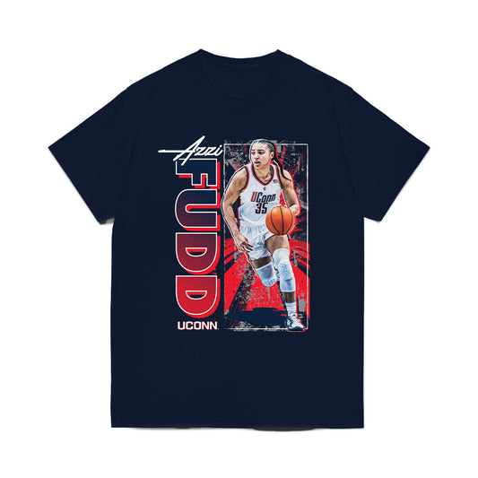 UConn - NCAA Women's Basketball : Azzi Fudd - Collage Comfort Colors T-Shirt-0